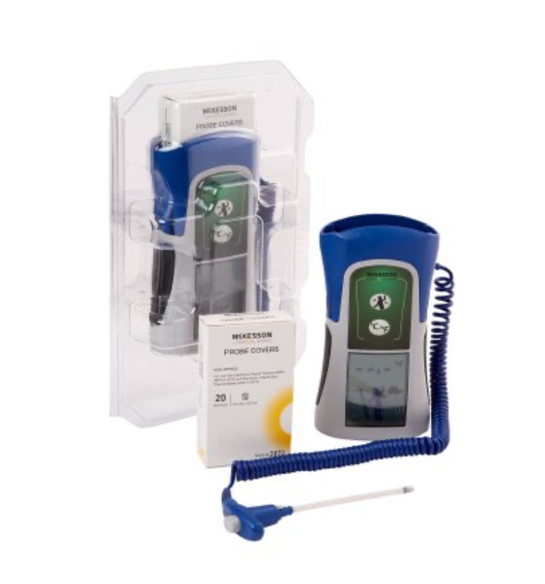 Electronic Probe Thermometer McKesson LUMEON™ Oral / Axillary Probe Handheld