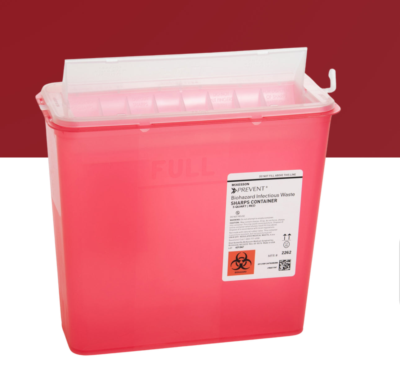 Disposable Sharps 5.4QT