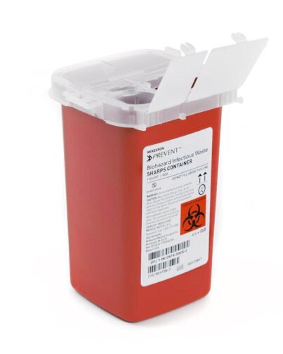 1 Qt Disposable Sharps